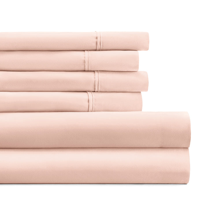 Deep Pocket 6-Piece Spring Sheet Set